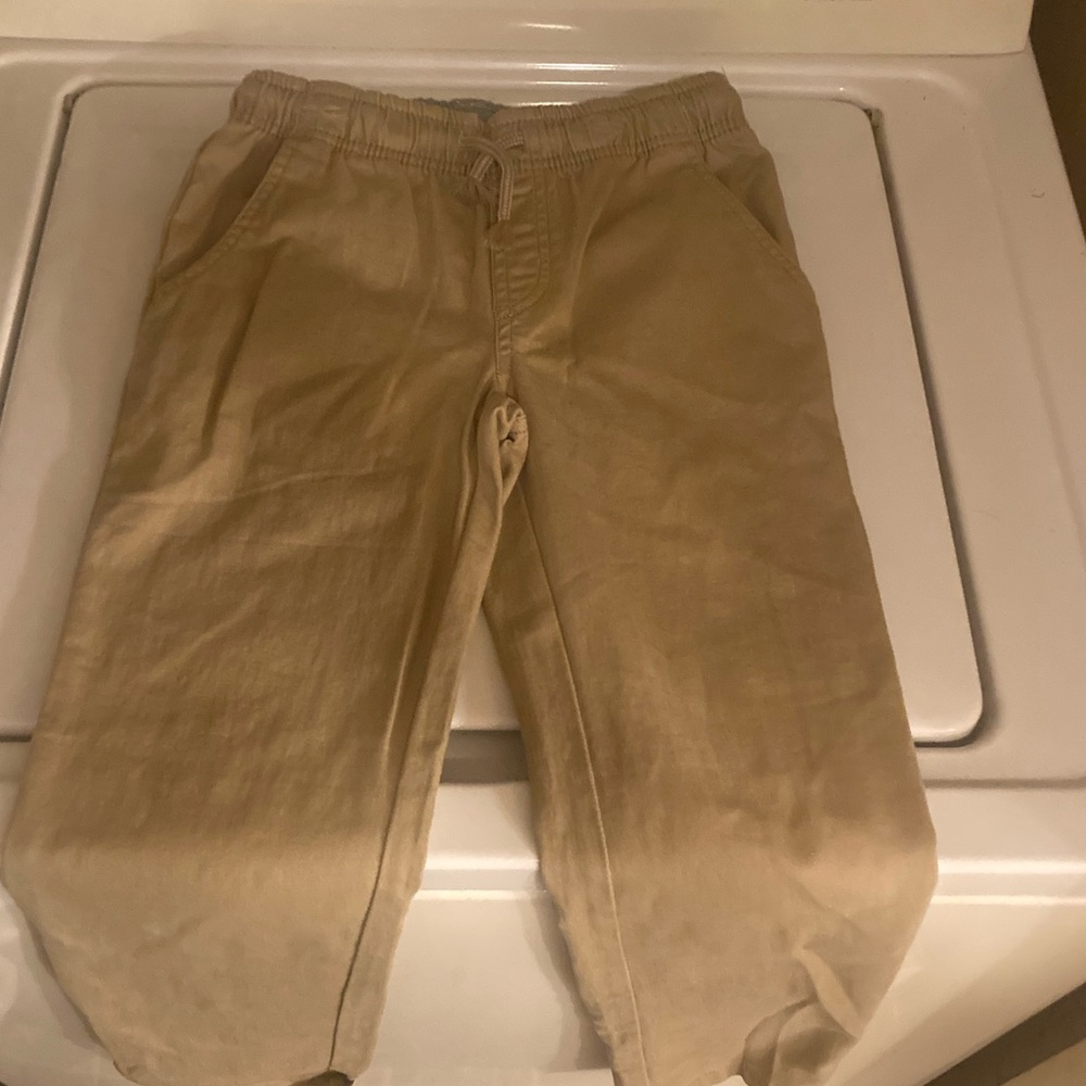 Boys Drawstring Khaki Pants Size 8 Wonder Nation